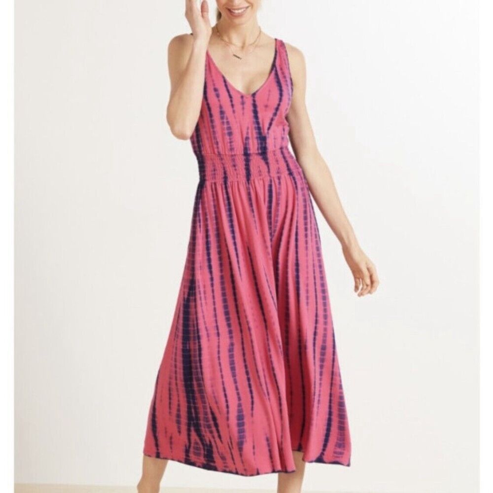 Bb Dakota by Steve Madden‎ Miss Bliss Dress Pink Tie Dye Size Small